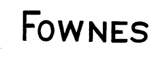 FOWNES logo