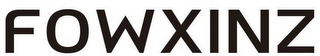 FOWXINZ logo