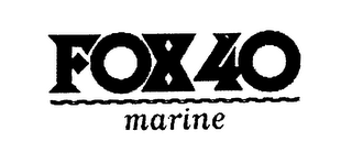 FOX 40 MARINE logo