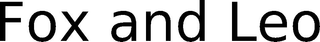 FOX AND LEO logo