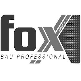 FOX BAU PROFESSIONAL WORLD WIDE logo