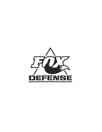 FOX DEFENSE logo