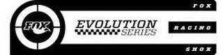 FOX EVOLUTION SERIES FOX RACING SHOX logo