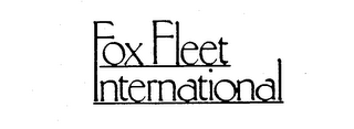 FOX FLEET INTERNATIONAL logo
