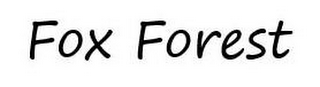 FOX FOREST logo