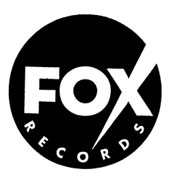 FOX RECORDS logo