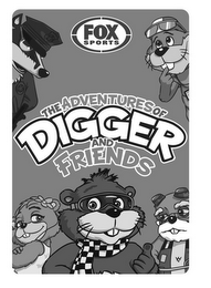FOX SPORTS THE ADVENTURES OF DIGGER AND FRIENDS logo