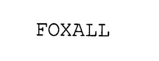FOXALL logo
