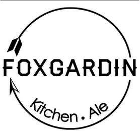 FOXGARDIN KITCHEN · ALE logo