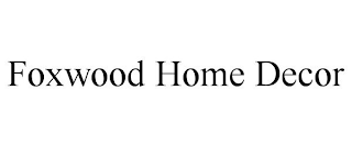 FOXWOOD HOME DECOR logo