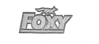 FOXY logo