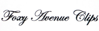 FOXY AVENUE CLIPS logo