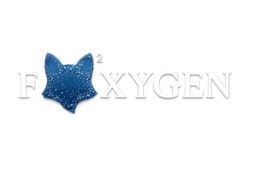 FOXYGEN NAME AND FOXYGEN LOGO logo