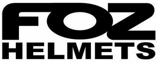FOZ HELMETS logo
