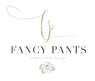 FP FANCY PANTS EVENTS AND DESIGN logo