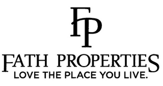 FP FATH PROPERTIES LOVE THE PLACE YOU LIVE. logo