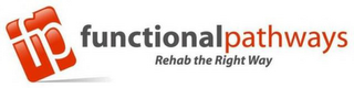 FP FUNCTIONAL PATHWAYS REHAB THE RIGHT WAY logo