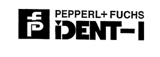 FP PEPPERL + FUCHS IDENT-I logo