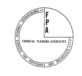 FPA FINANCIAL PLANNING ASSOCIATES COMPREHENSIVE FINANCIAL SERVICES FOR INDIVIDUALS AND BUSINESS logo