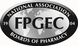 FPGEC 1904 NATIONAL ASSOCIATION BOARDS OF PHARMACY logo