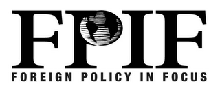 FPIF FOREIGN POLICY IN FOCUS logo