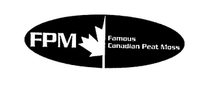 FPM FAMOUS CANADIAN PEAT MOSS logo