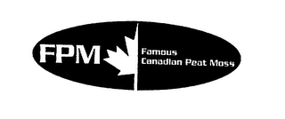 FPM FAMOUS CANADIAN PEAT MOSS logo