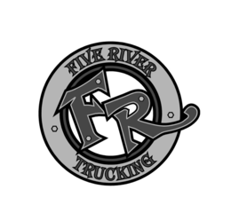 FR FIVE RIVER TRUCKING logo