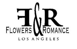 F&R FLOWERS & ROMANCE LOS ANGELES logo