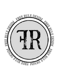FR FREE RULE DENIM logo