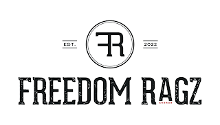 FR FREEDOM RAGZ EST. 2022 logo