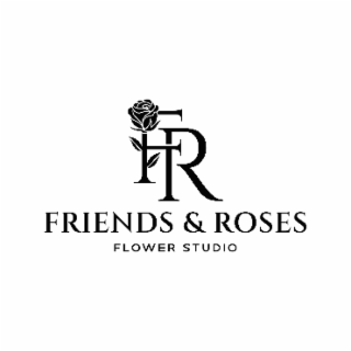 FR FRIENDS & ROSES FLOWER STUDIO logo