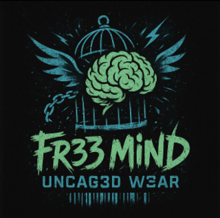 FR33 MIND UNCAG3D W3AR logo