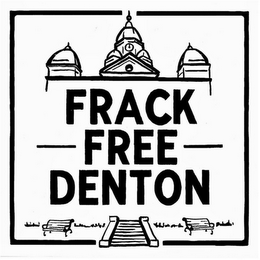 FRACK FREE DENTON logo