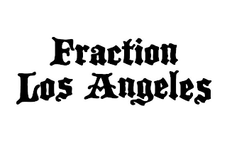 FRACTION LOS ANGELES logo