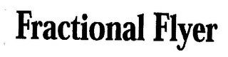 FRACTIONAL FLYER logo