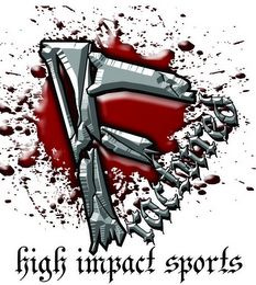 FRACTURED HIGH IMPACT SPORTS logo