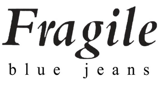 FRAGILE BLUE JEANS logo
