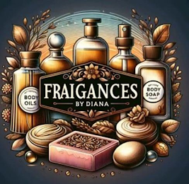 FRAIGANCES BY DIANA BODY OILS BODY SOAP logo