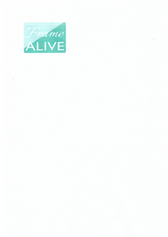 FRAME ALIVE logo