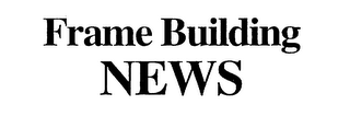FRAME BUILDING NEWS logo