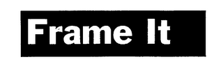 FRAME IT logo