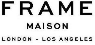 FRAME MAISON LONDON-LOS ANGELES logo
