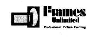 FRAMES UNLIMITED PROFESSIONAL PICTURE FRAMING logo
