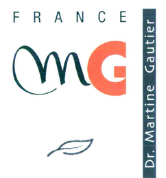 FRANCE MG DR. MARTINE GAUTIER logo