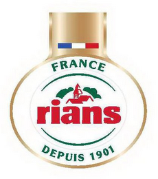 FRANCE RIANS DEPUIS 1901 logo