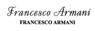 FRANCESCO ARMANI FRANCESCO ARMANI logo