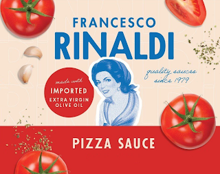 FRANCESCO RINALDI QUALITY SAUCES SINCE 1979 PIZZA SAUCE MADE WITH IMPORTED EXTRA VIRGIN OLIVE OIL RINALDI RINALDI RINALDI logo