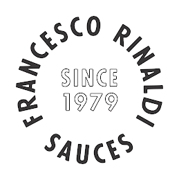 FRANCESCO RINALDI SAUCES SINCE 1979 logo