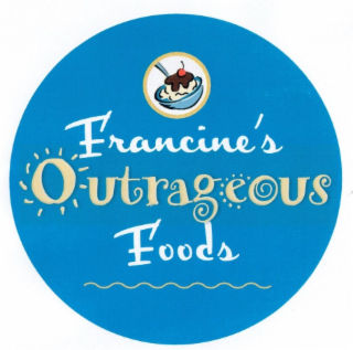 FRANCINE'S OUTRAGEOUS FOODS logo